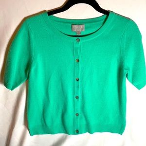 Pure Collection - Cropped Cashmere Sweater